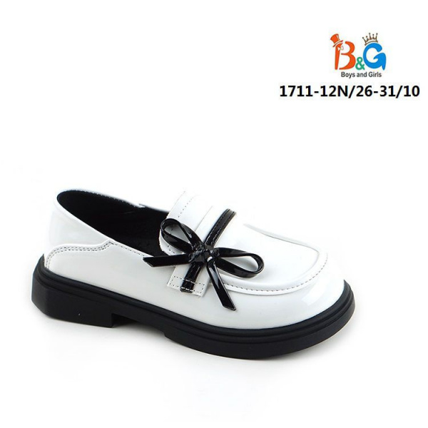 Туфли для девочек 1711-12N размер 26-31 10 пар